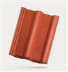 BRAMAC MONTERO - betonová taška základní 1/1 - rubínově červená